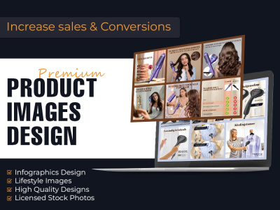 Amazon Brand story, infographics, listing images for holiday special sales