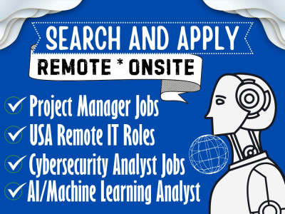Remote project manager cybersecurity USA jobs applications reverse recruit