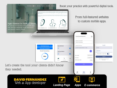 I will build a custom mobile app for your health & fitness business