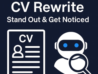Professional CV Rewrite  – Stand Out and Get More Interviews