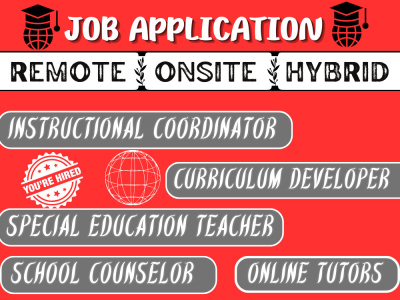 Special education teachers instructional coordinator school counselor jobs