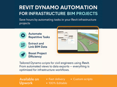Revit Dynamo Automation for Infrastructure BIM Projects