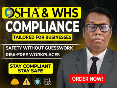 OSHA Compliance Package: Safety Plan, Risk Assessment, Logs & Training