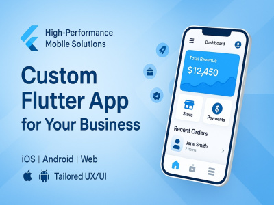 Custom Flutter App for your business | Upwork
