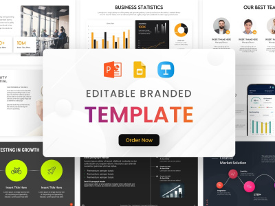 Fully Editable Branded Template in PowerPoint | Google Slides | Keynote