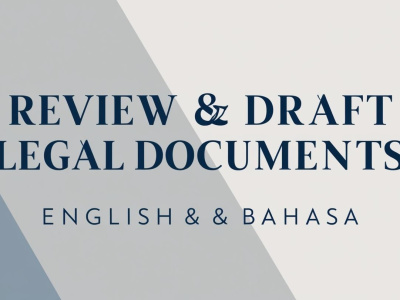 Strategic Legal Drafting & Contract Review by Experienced Counsel