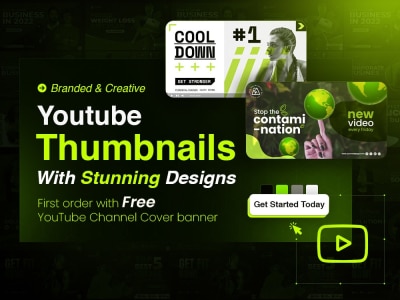 YouTube Thumbnail Designer | Eye-Catching, High-CTR Custom Thumbnails