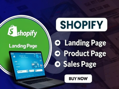 Highly Converting Shopify Landing Page