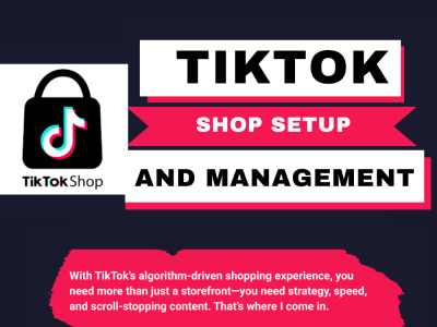 TikTok Shop, TikTok Dropshipping, TikTok Shop ADS, TikTok Shop Setup Expert