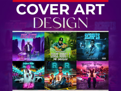 An amazing album cover, mixtape, single, ep, podcast & cd cover design