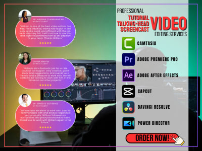 A Professional Clean-up and Synched Screencast Video & Audio Courses