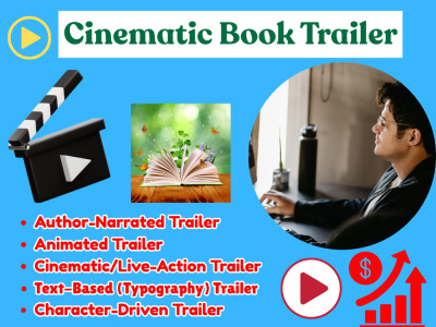 Eye-Catching Book Trailer for your books