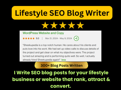 Lifestyle beauty & fashion SEO blog writing | Lifestyle SEO writer