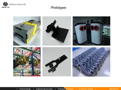 Prototype / prototyping using 3D printing, CNC machining, or soft molding✅
