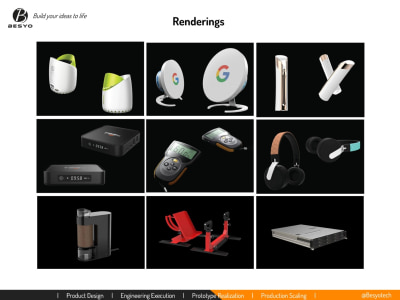 3D renderings for your product and ideal for meetings and marketing✅