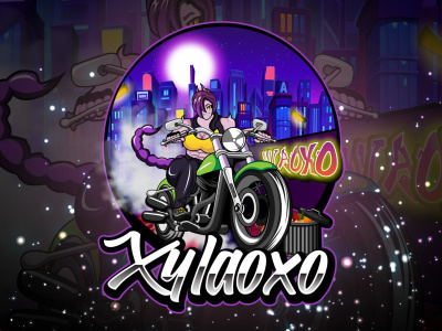 Gaming avatar logo for Twitch, Facebook and Youtube