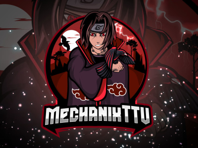 Cool gaming avatar logo for Twitch, Facebook and YouTube channel