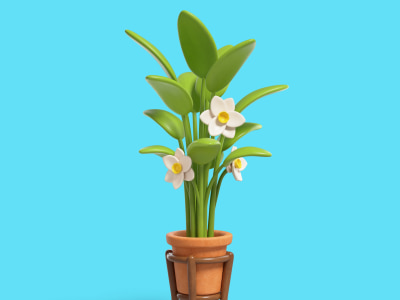 Low-poly 3D game assets optimized for Unity, Unreal Engine, AR, and VR
