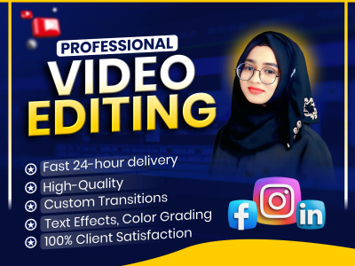 Professional Video Editing || High Qaulity || Fast Delivery