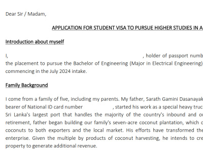 Compelling, personalized Personal Statement / Statement of Purpose (SOP).