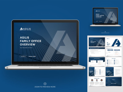 Design a powerpoint presentation, pitch deck, google slides
