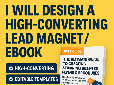 A high converting lead magnet or eBook for coaches and course sellers