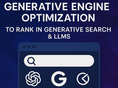 Generative Engine Optimization to Rank websites in ChatGpt and other LLMs