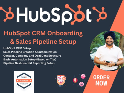 HubSpot CRM Onboarding & Sales Pipeline Setup