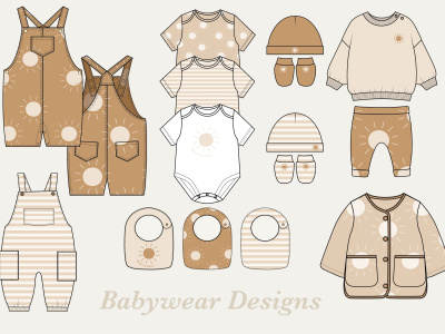 Baby Tech Pack | Factory-Ready Specs, BOM, Size Chart & Grading