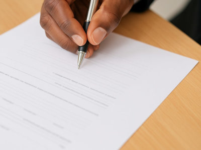 A professional legal contract tailored to your business