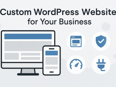 A custom WordPress website with mobile-friendly design | Upwork