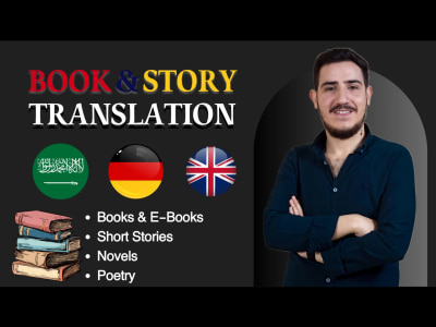 A professional translation of your book into Arabic, German, or English