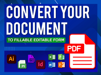 Your document to Fillable PDF Form