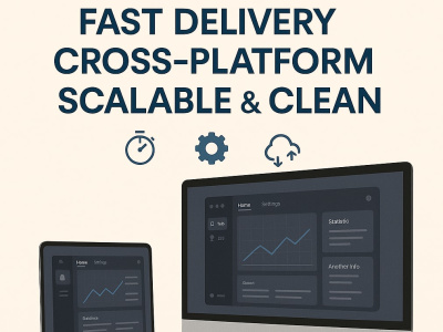 Web App & Desktop App with Python, C Sharp, .NET, Django, Flask, PHP, React