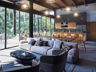 Home Design Interior 3d rendering
