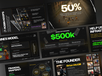 A Professional Sports Pitch Decks to Secure Investment