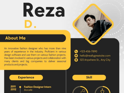 Design a modern and professional resume to help you stand out