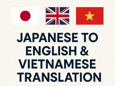 High-Quality Japanese Translation to English and Vietnamese