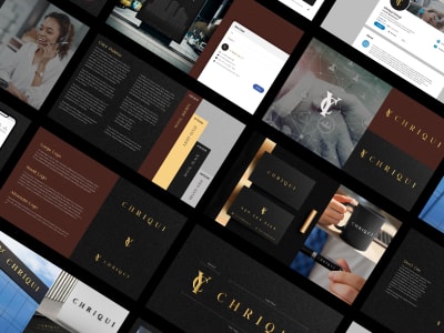 A Unique Minimalist Logo and Complete Brand Identity