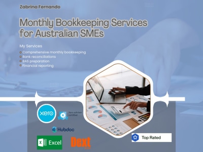 Monthly Bookkeeping Services for Australian SMEs