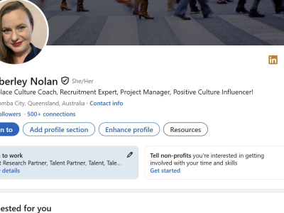 A polished position description template for hiring & succession.