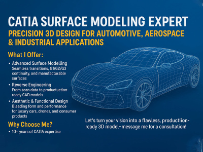 Catia class A surface design