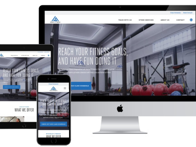 A Modern Wix Website for Health & Fitness Professionals