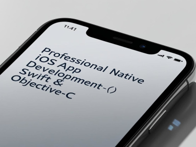 Premium Native iOS App Development | Swift & Objective-C