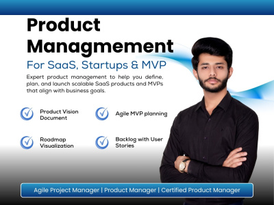 Product manager for SaaS, Startups and MVP