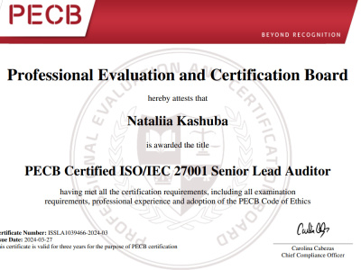 ISO 27001 Gap Analysis & Implementation Plan