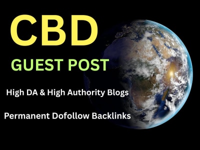 CBD guest posts high authority backlinks fromGoogle News-approved websites