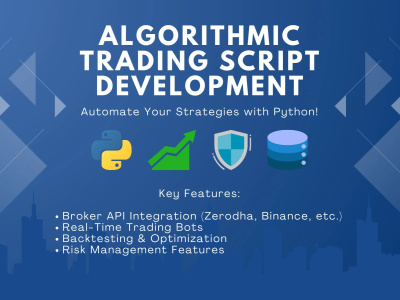 A Custom Python Trading Bot with Real-Time Broker Integration | Upwork