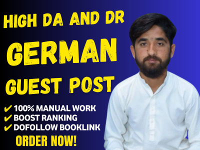 High-authority German backlinks through guest posting on German websites