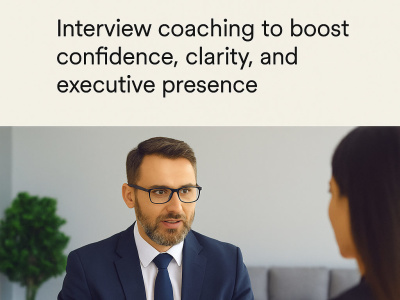 Ace Your Interview – Executive Coaching for High-Stakes Roles